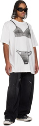 VAQUERA White Lingerie Tall T-shirt