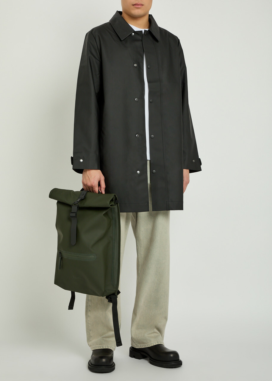 Rains Nara Long Waterproof Jacket Black