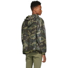 R13 Green Camouflage Sequined Hoodie