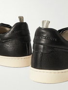 Officine Creative - Karma Panelled Leather Sneakers - Black