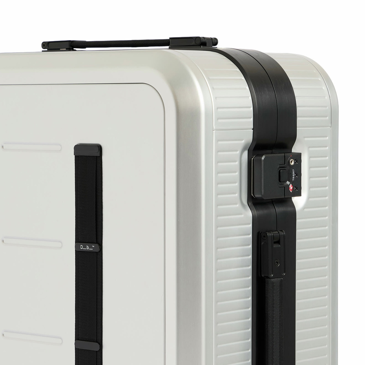 Db Journey Ramverk Alu Check-In Luggage - Medium in Silver/Onyx 