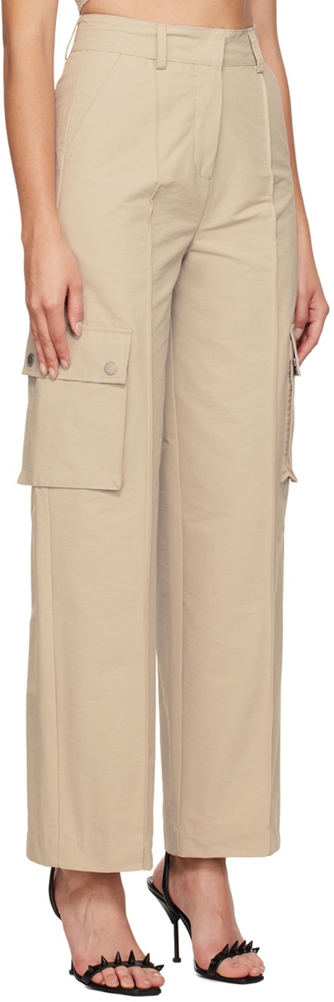 Han Kjobenhavn Beige Baggy Trousers