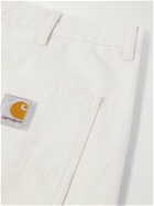Carhartt WIP - Nash Straight-Leg Panelled Cotton-Canvas Trousers - Neutrals