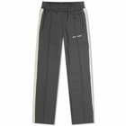 Palm Angels Men's New Classic Track Pants in Grey