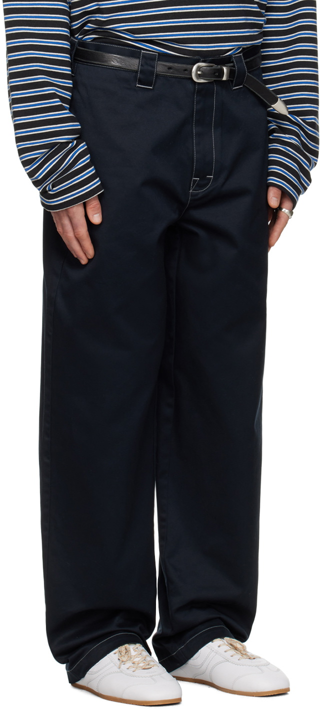 Still Kelly Navy Workwear Trousers