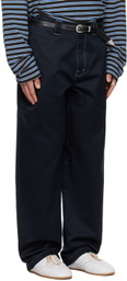 Still Kelly Navy Workwear Trousers