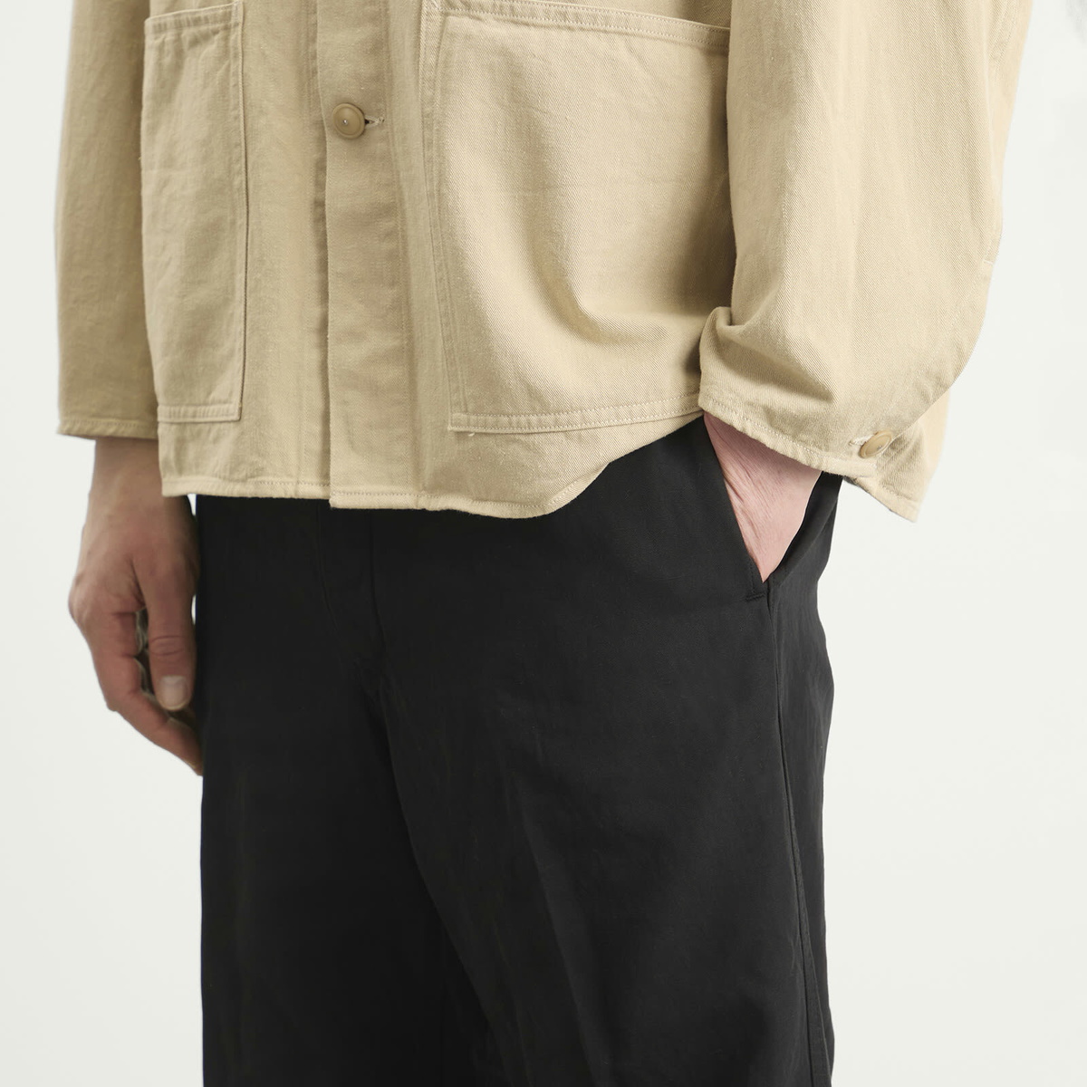 Kaptain Sunshine Men's Gaba. Buckleback Work Trousers in Black