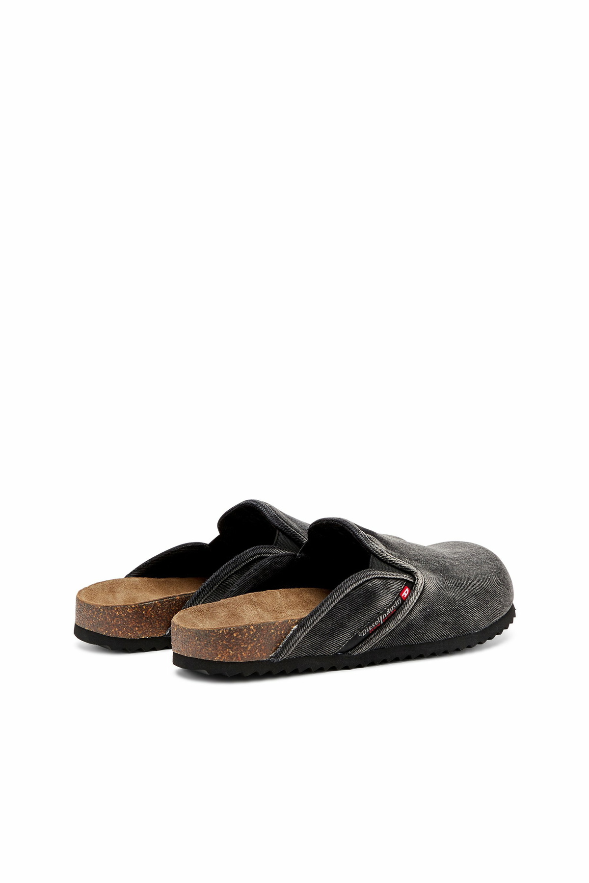 Diesel D-Woodstock-Denim mules - Slides Mens in Black