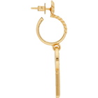 Emanuele Bicocchi Gold Palm Key Earring