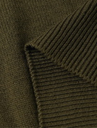 Drake's - Merino Wool Sweater - Green