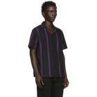 Saturdays NYC Black Canty Stripe Shirt