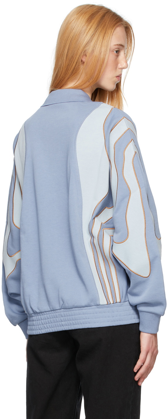Li-Ning Blue Logo Crewneck Sweatshirt