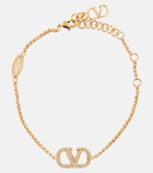 Valentino VLogo embellished bracelet