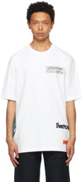 Heron Preston White Print T-Shirt
