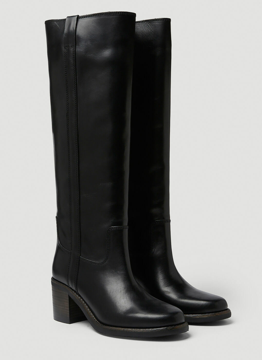 Seenia Heeled Boots in Black Isabel Marant