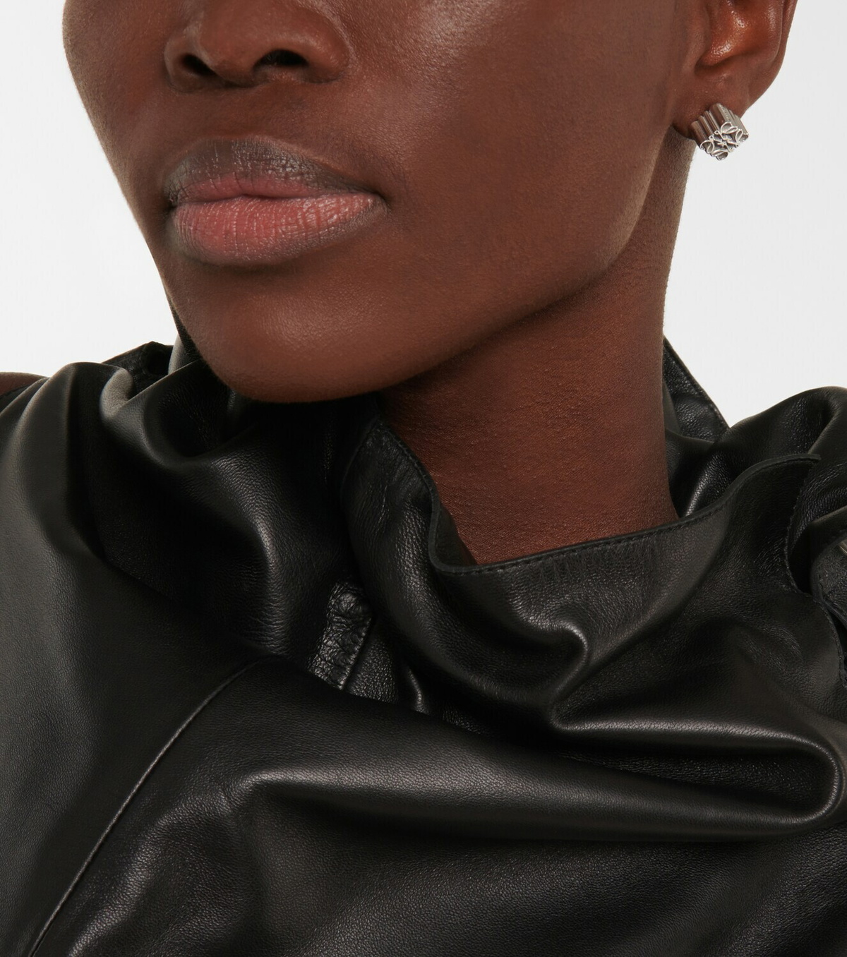 Loewe - Anagram sterling silver stud earrings Loewe