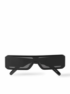 Rick Owens - Gethshades Rectangle-Frame Acetate Sunglasses