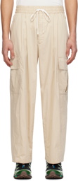 F/CE.® Beige Pigment-Dyed Cargo Pants