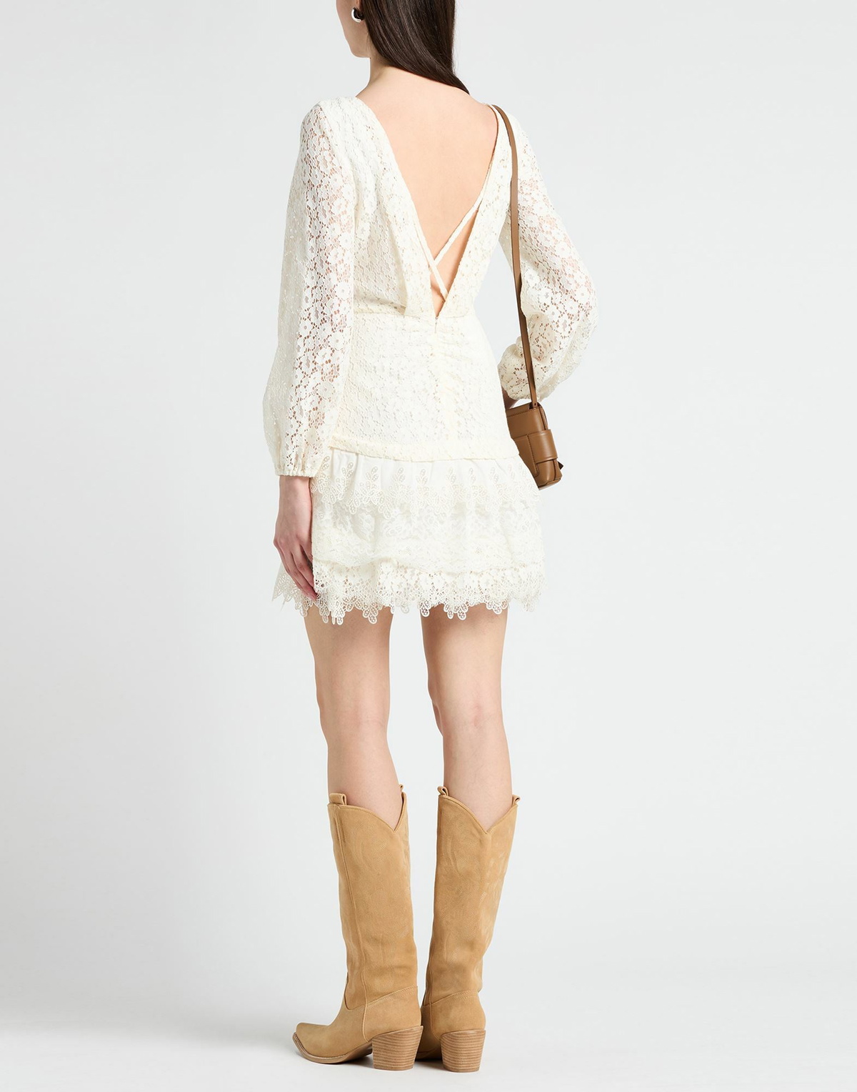 Maje Womens Mini dress in White