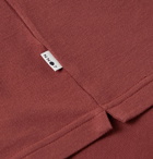 NN07 - Paul Cotton and Modal-Blend Piqué Polo Shirt - Red