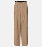 Dolce&Gabbana Pleated belted wide-leg pants