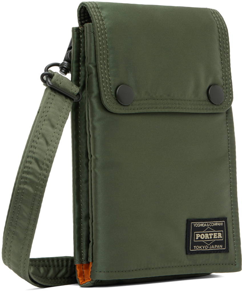 PORTER - Yoshida & Co Khaki Tanker Travel Pouch Porter
