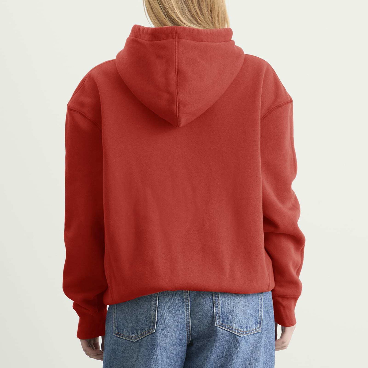Ahluwalia Women's Logo Hoodie in Rust