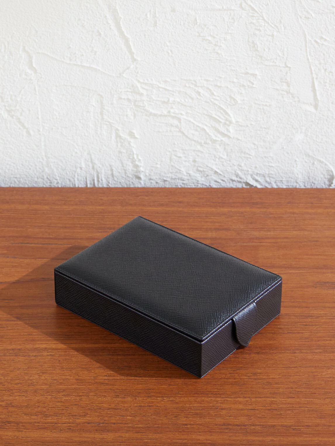 Smythson - Travel Tray Leather Jewellery Box