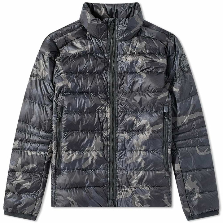 Photo: Canada Goose Men's Black Disc Crofton Jacket in Black Classic Camo