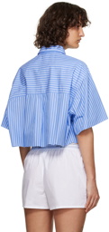 HommeGirls Blue Striped Shirt