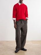 William Lockie - Virgin Wool Sweater - Red