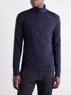 BOGNER - Harry Stretch-Jersey Half-Zip Ski Mid-Layer - Blue