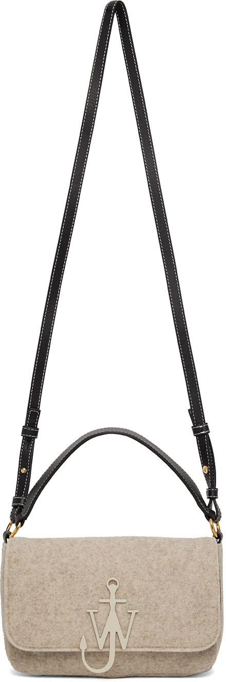 JW Anderson Gray Midi Anchor Shoulder Bag