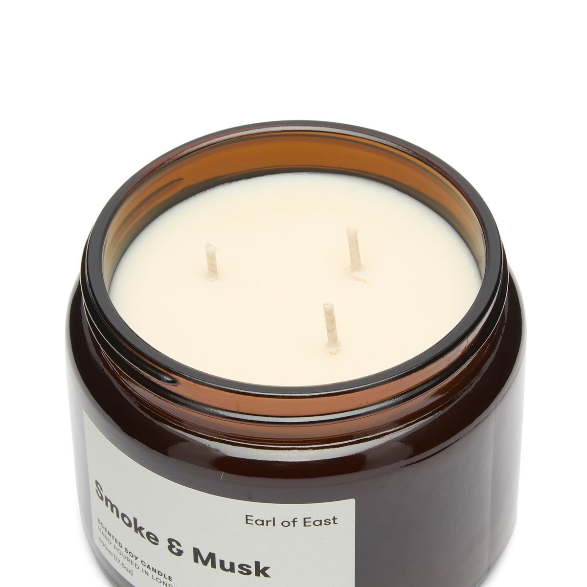 Earl of East Smoke and Musk Soy Wax Candle 