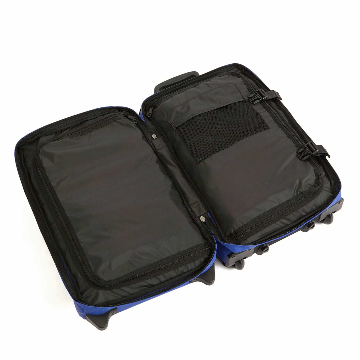 Eastpak Transit'r Small Travel Bag With Wheels in Tarp Blue 