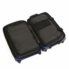 Eastpak Transit'r Small Travel Bag With Wheels in Tarp Blue 