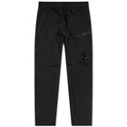 C.P. Company Men's Chrome R Lens Pocket Track Pant in Black