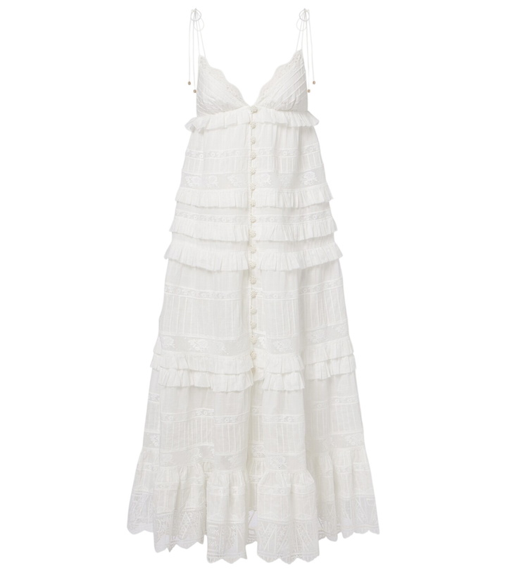 Photo: Zimmermann Solstice cotton midi dress
