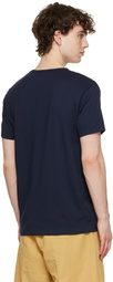 Paul Smith Three-Pack Navy Cotton T-Shirts