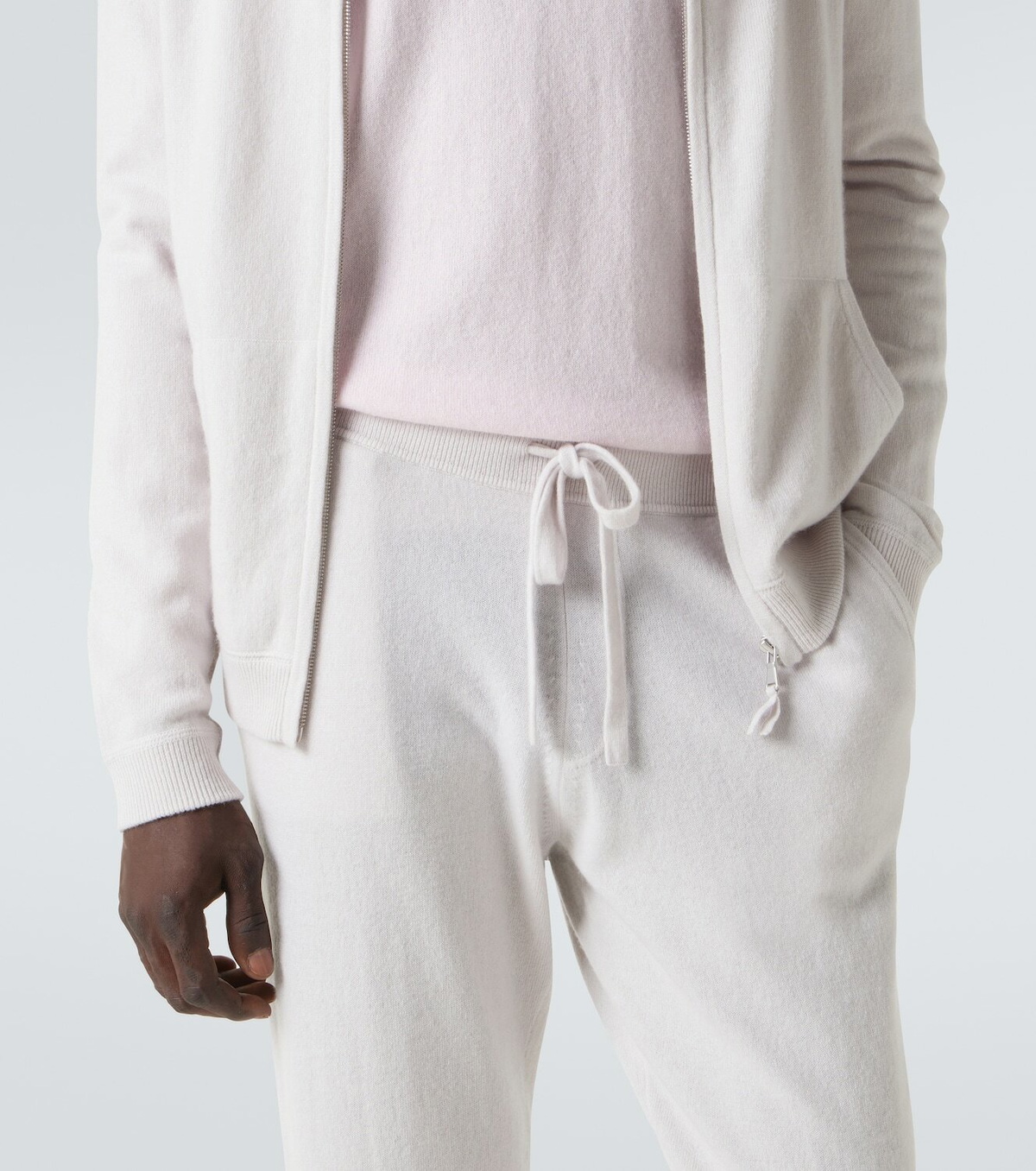 Allude Wool and cashmere sweatpants