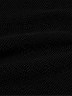 Club Monaco - Ribbed Cotton T-Shirt - Black