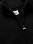 C.P. Company - Wool-Blend Half-Zip Sweater - Black