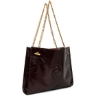 Versace Burgundy Medium Calf Leather Bag