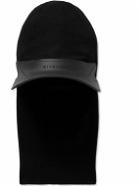 Givenchy - Logo-Embossed Wool-Blend Brimmed Balaclava