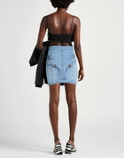 Versace Jeans Couture Womens Denim skirt in Blue