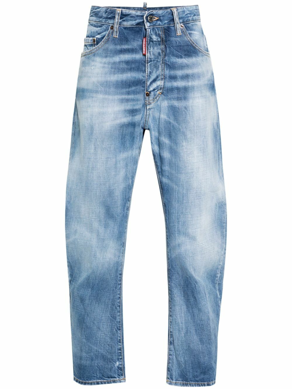 Dsquared² Blue Cotton Jeans Denim