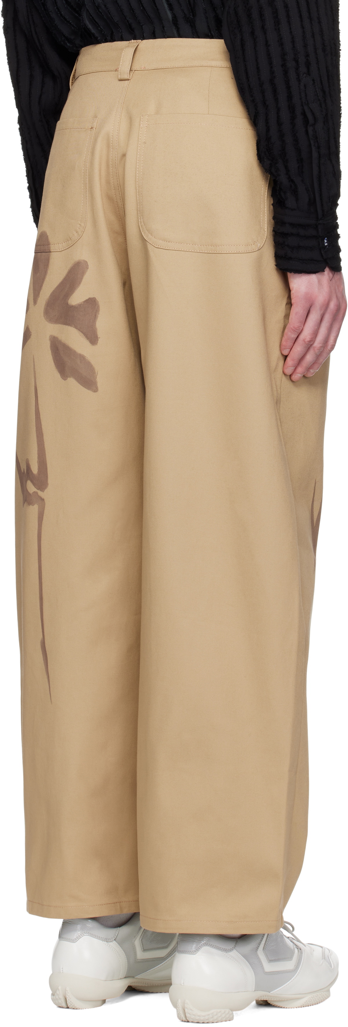 Collina Strada Beige Catchfly Trousers