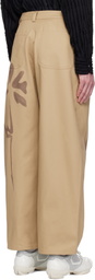 Collina Strada Beige Catchfly Trousers
