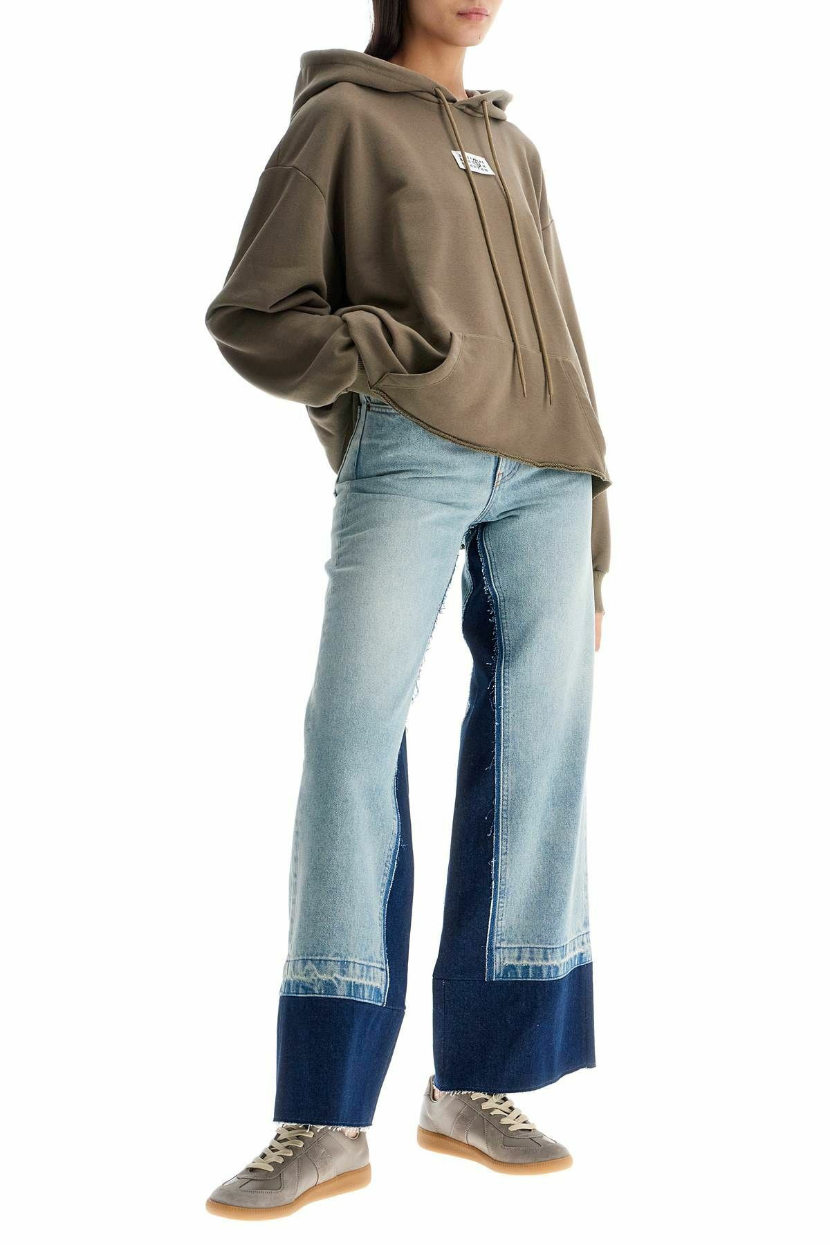 MM6 Blue Pintuck Flared Jeans メゾンマルジェラ MM6 Blue Pintuck Flared Jeans メゾンマルジェラ MM6 Maison