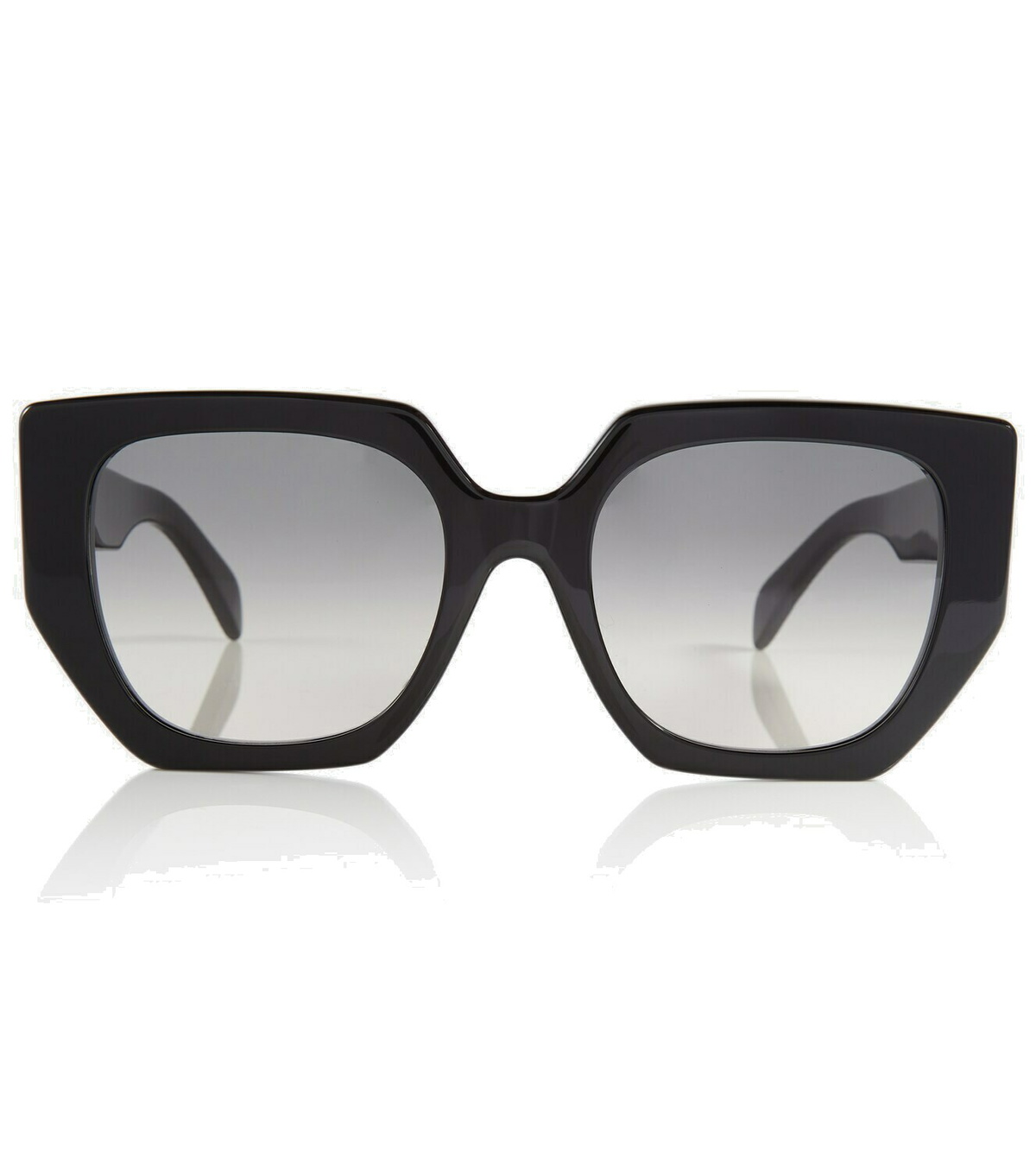 【CELINE】 Oversized square-frame sunglasses サングラス CELINE EYEWEAR Triomphe oversized square-frame acetate